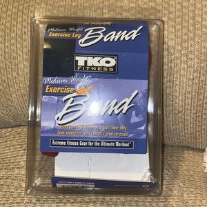 ❤️NWT TKO Medium Weight Exercise Leg Band w/Soft Foam Padding